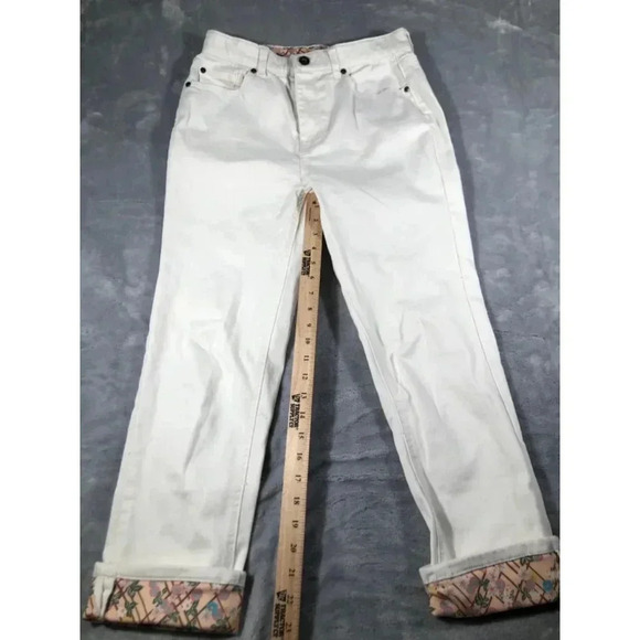 Matilda Jane Pants - Matilda Jane white pants size 6